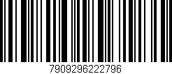 Código de barras (EAN, GTIN, SKU, ISBN): '7909296222796'