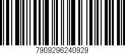Código de barras (EAN, GTIN, SKU, ISBN): '7909296240929'