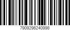 Código de barras (EAN, GTIN, SKU, ISBN): '7909296240998'