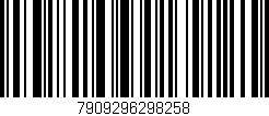 Código de barras (EAN, GTIN, SKU, ISBN): '7909296298258'