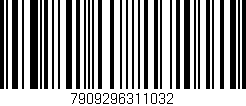 Código de barras (EAN, GTIN, SKU, ISBN): '7909296311032'