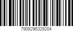 Código de barras (EAN, GTIN, SKU, ISBN): '7909296329204'