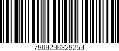 Código de barras (EAN, GTIN, SKU, ISBN): '7909296329259'