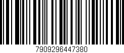 Código de barras (EAN, GTIN, SKU, ISBN): '7909296447380'