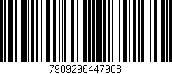 Código de barras (EAN, GTIN, SKU, ISBN): '7909296447908'