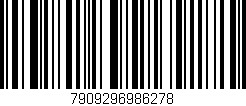 Código de barras (EAN, GTIN, SKU, ISBN): '7909296986278'