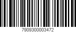 Código de barras (EAN, GTIN, SKU, ISBN): '7909300003472'