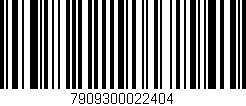 Código de barras (EAN, GTIN, SKU, ISBN): '7909300022404'