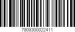 Código de barras (EAN, GTIN, SKU, ISBN): '7909300022411'