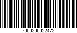Código de barras (EAN, GTIN, SKU, ISBN): '7909300022473'