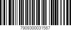 Código de barras (EAN, GTIN, SKU, ISBN): '7909300031567'