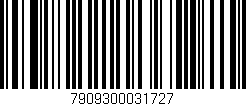 Código de barras (EAN, GTIN, SKU, ISBN): '7909300031727'