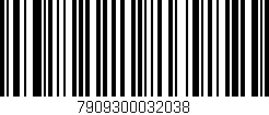 Código de barras (EAN, GTIN, SKU, ISBN): '7909300032038'