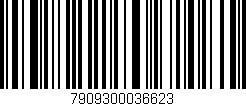Código de barras (EAN, GTIN, SKU, ISBN): '7909300036623'