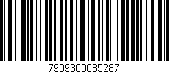 Código de barras (EAN, GTIN, SKU, ISBN): '7909300085287'