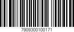 Código de barras (EAN, GTIN, SKU, ISBN): '7909300100171'