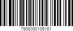 Código de barras (EAN, GTIN, SKU, ISBN): '7909300109181'