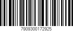Código de barras (EAN, GTIN, SKU, ISBN): '7909300172925'