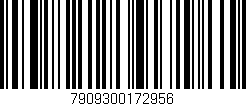 Código de barras (EAN, GTIN, SKU, ISBN): '7909300172956'
