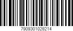 Código de barras (EAN, GTIN, SKU, ISBN): '7909301028214'