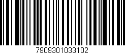 Código de barras (EAN, GTIN, SKU, ISBN): '7909301033102'