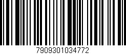 Código de barras (EAN, GTIN, SKU, ISBN): '7909301034772'