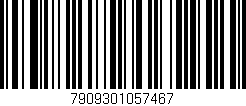 Código de barras (EAN, GTIN, SKU, ISBN): '7909301057467'