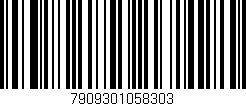Código de barras (EAN, GTIN, SKU, ISBN): '7909301058303'