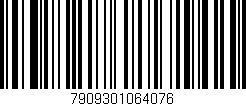 Código de barras (EAN, GTIN, SKU, ISBN): '7909301064076'