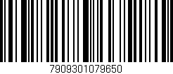 Código de barras (EAN, GTIN, SKU, ISBN): '7909301079650'