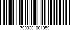 Código de barras (EAN, GTIN, SKU, ISBN): '7909301081059'