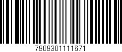 Código de barras (EAN, GTIN, SKU, ISBN): '7909301111671'