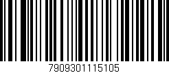 Código de barras (EAN, GTIN, SKU, ISBN): '7909301115105'