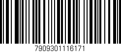 Código de barras (EAN, GTIN, SKU, ISBN): '7909301116171'