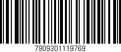 Código de barras (EAN, GTIN, SKU, ISBN): '7909301119769'