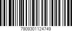 Código de barras (EAN, GTIN, SKU, ISBN): '7909301124749'
