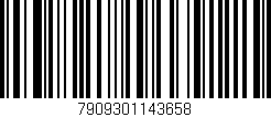 Código de barras (EAN, GTIN, SKU, ISBN): '7909301143658'