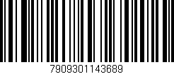 Código de barras (EAN, GTIN, SKU, ISBN): '7909301143689'