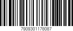 Código de barras (EAN, GTIN, SKU, ISBN): '7909301178087'