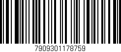 Código de barras (EAN, GTIN, SKU, ISBN): '7909301178759'