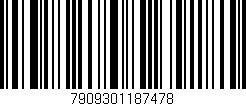 Código de barras (EAN, GTIN, SKU, ISBN): '7909301187478'