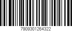 Código de barras (EAN, GTIN, SKU, ISBN): '7909301264322'