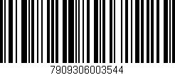 Código de barras (EAN, GTIN, SKU, ISBN): '7909306003544'