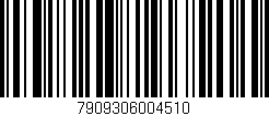 Código de barras (EAN, GTIN, SKU, ISBN): '7909306004510'