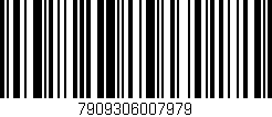 Código de barras (EAN, GTIN, SKU, ISBN): '7909306007979'