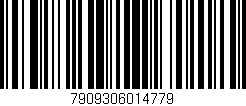 Código de barras (EAN, GTIN, SKU, ISBN): '7909306014779'