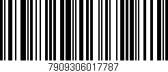 Código de barras (EAN, GTIN, SKU, ISBN): '7909306017787'