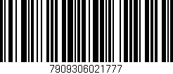 Código de barras (EAN, GTIN, SKU, ISBN): '7909306021777'