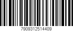 Código de barras (EAN, GTIN, SKU, ISBN): '7909312514409'