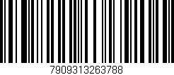 Código de barras (EAN, GTIN, SKU, ISBN): '7909313263788'